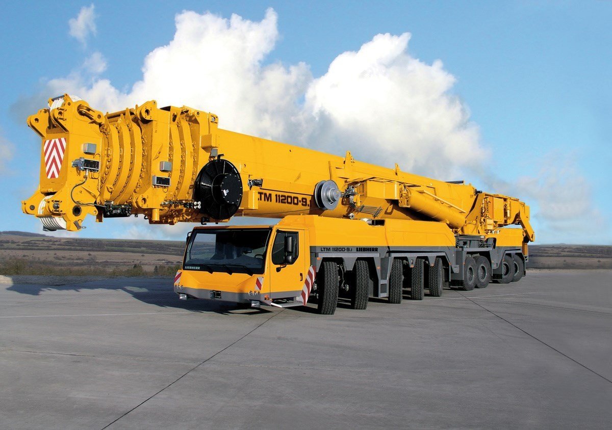 The biggest mobile cranes